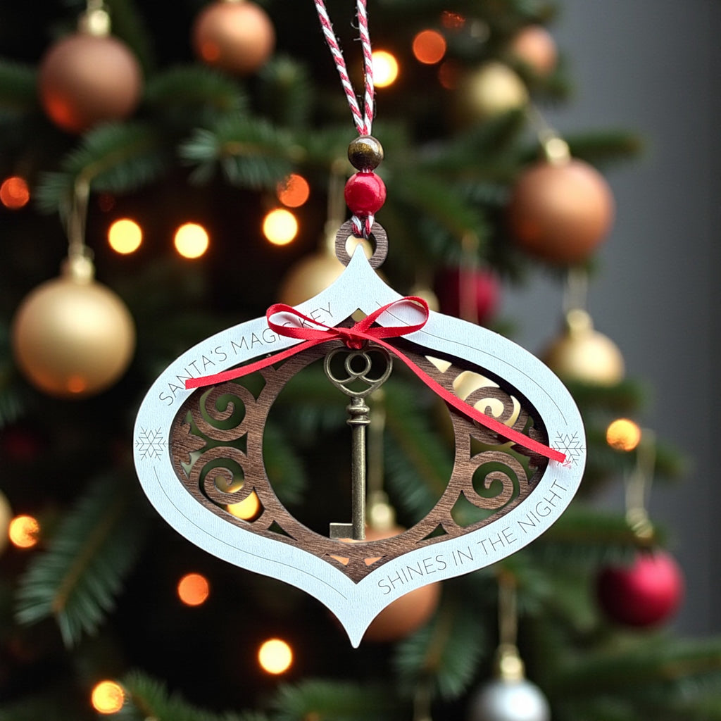 Santa’s Magic Key Ornament