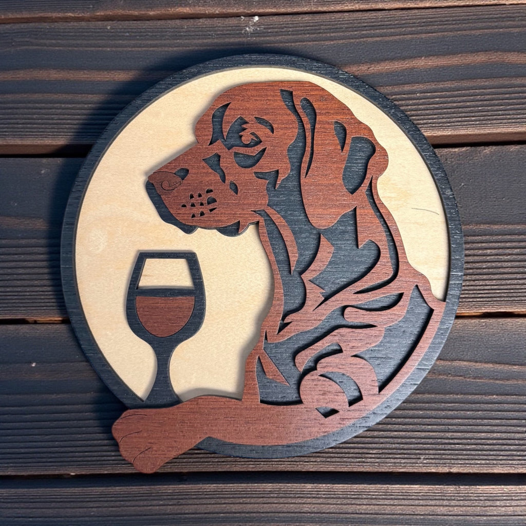 Drinking Pets Wall Art