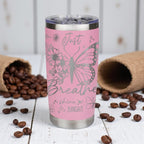 Just Breathe 20oz Engraved Tumbler