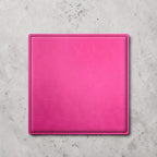 Custom Engraved Leatherette Coasters