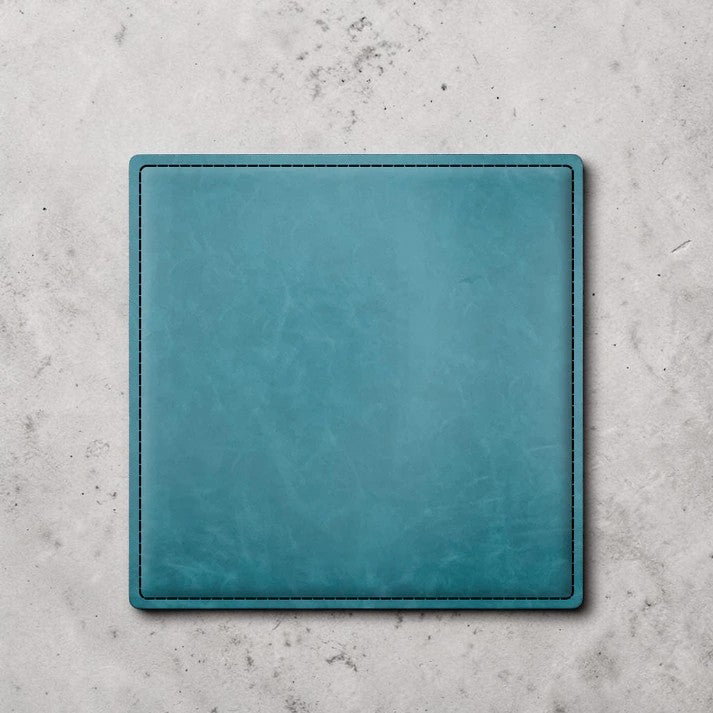 Custom Engraved Leatherette Coasters