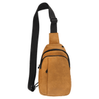 Custom Engraved Leatherette Explorer Crossbody Bag