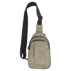 Custom Engraved Leatherette Explorer Crossbody Bag