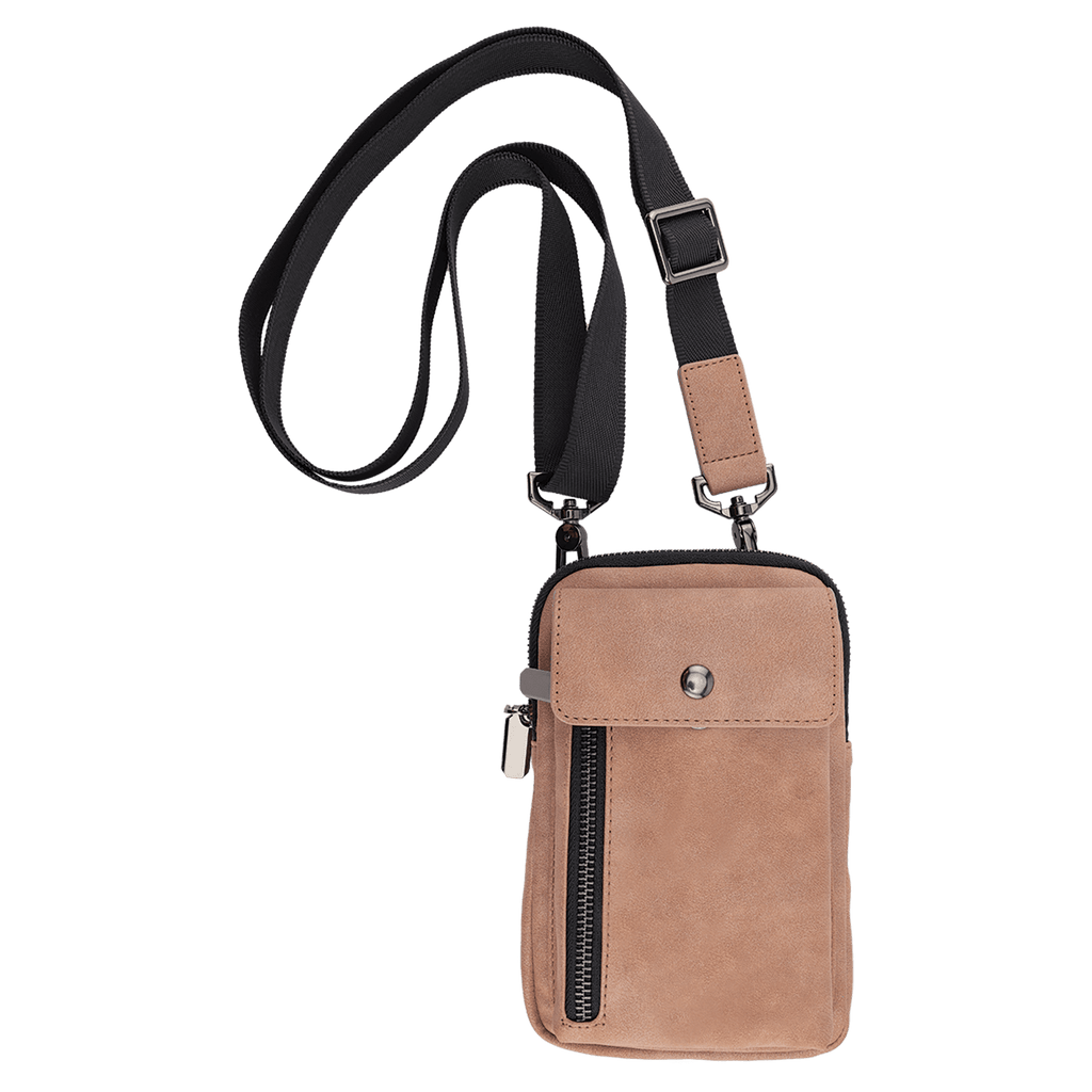 Custom Engraved Leatherette Urban Crossbody Bag