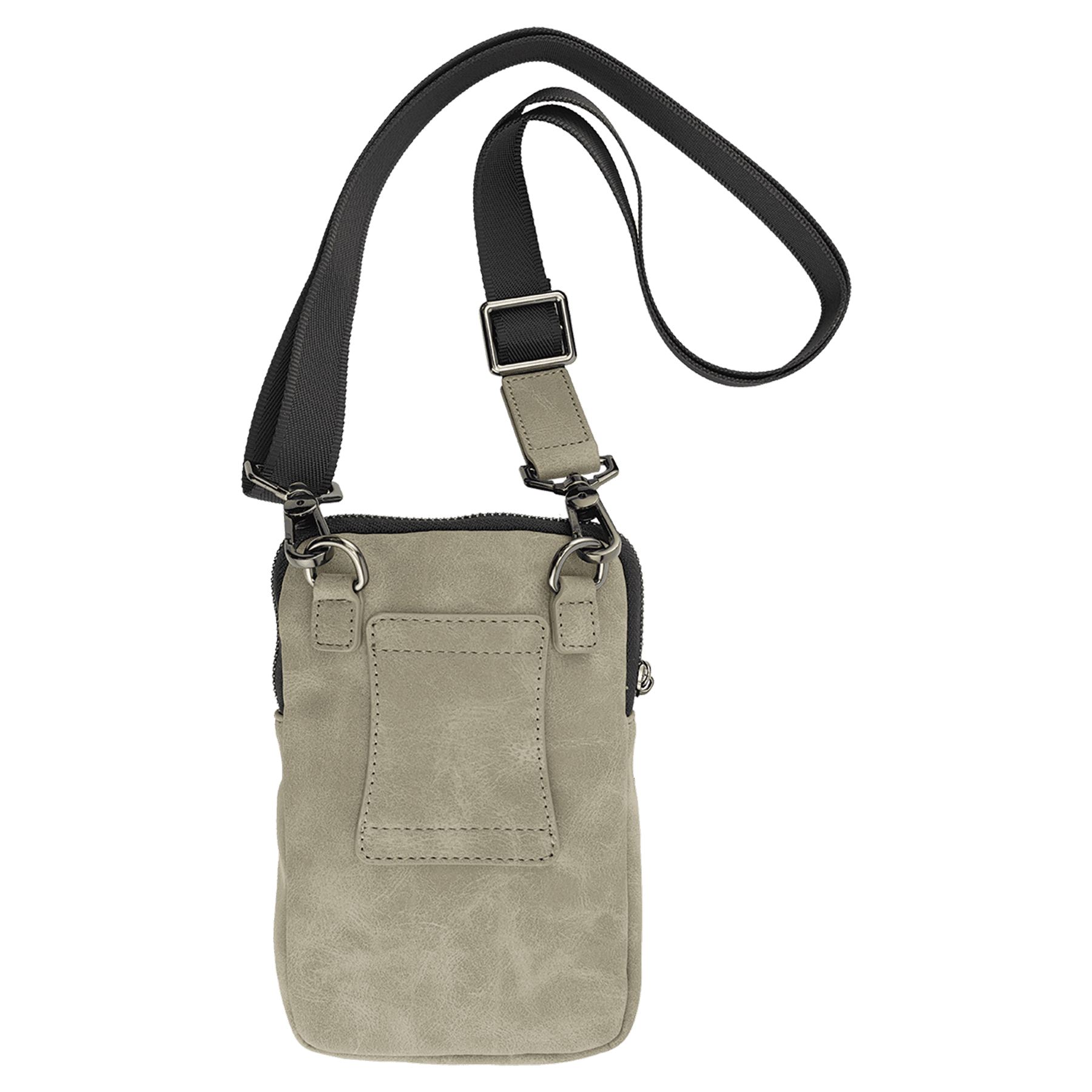 Custom Engraved Leatherette Urban Crossbody Bag