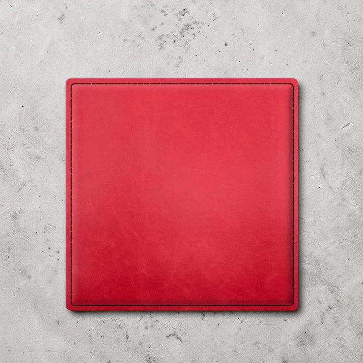 Custom Engraved Leatherette Coasters