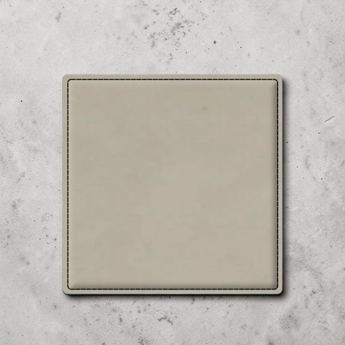 Custom Engraved Leatherette Coasters