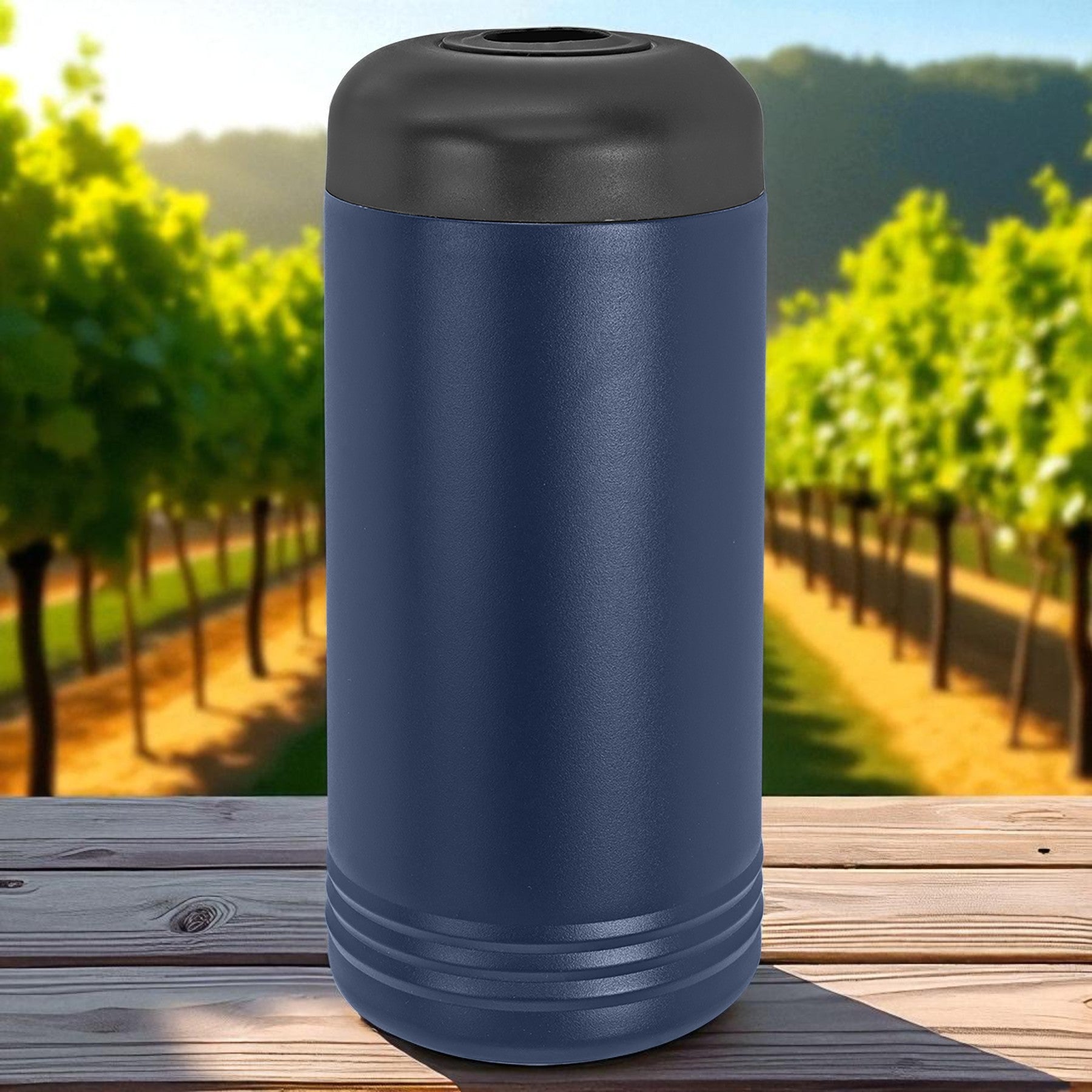 Custom Engraved Insulated Wine Chiller - Polar Camel Brand