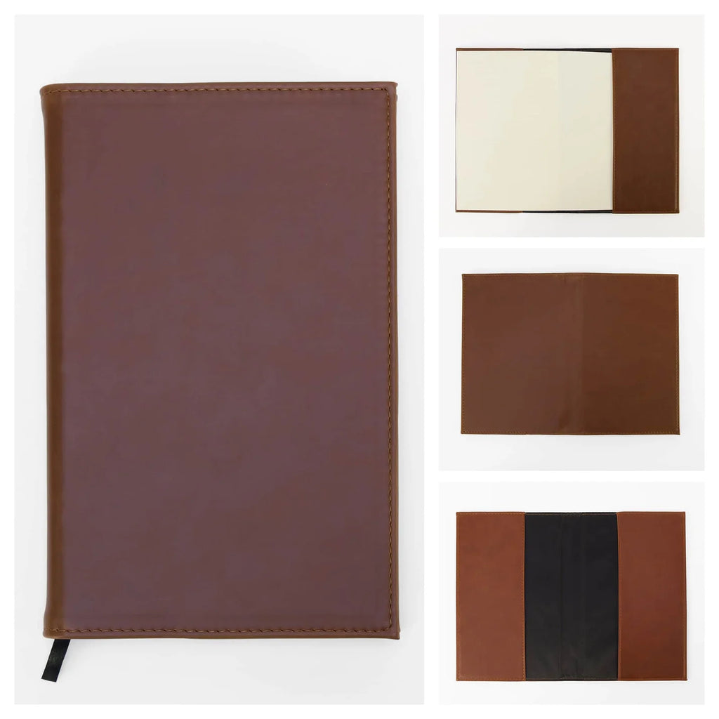 Custom engraved Custom Engraved Laserette® Notebook or Journal | Refillable, Vegan Leather by Laser & Build Boutique