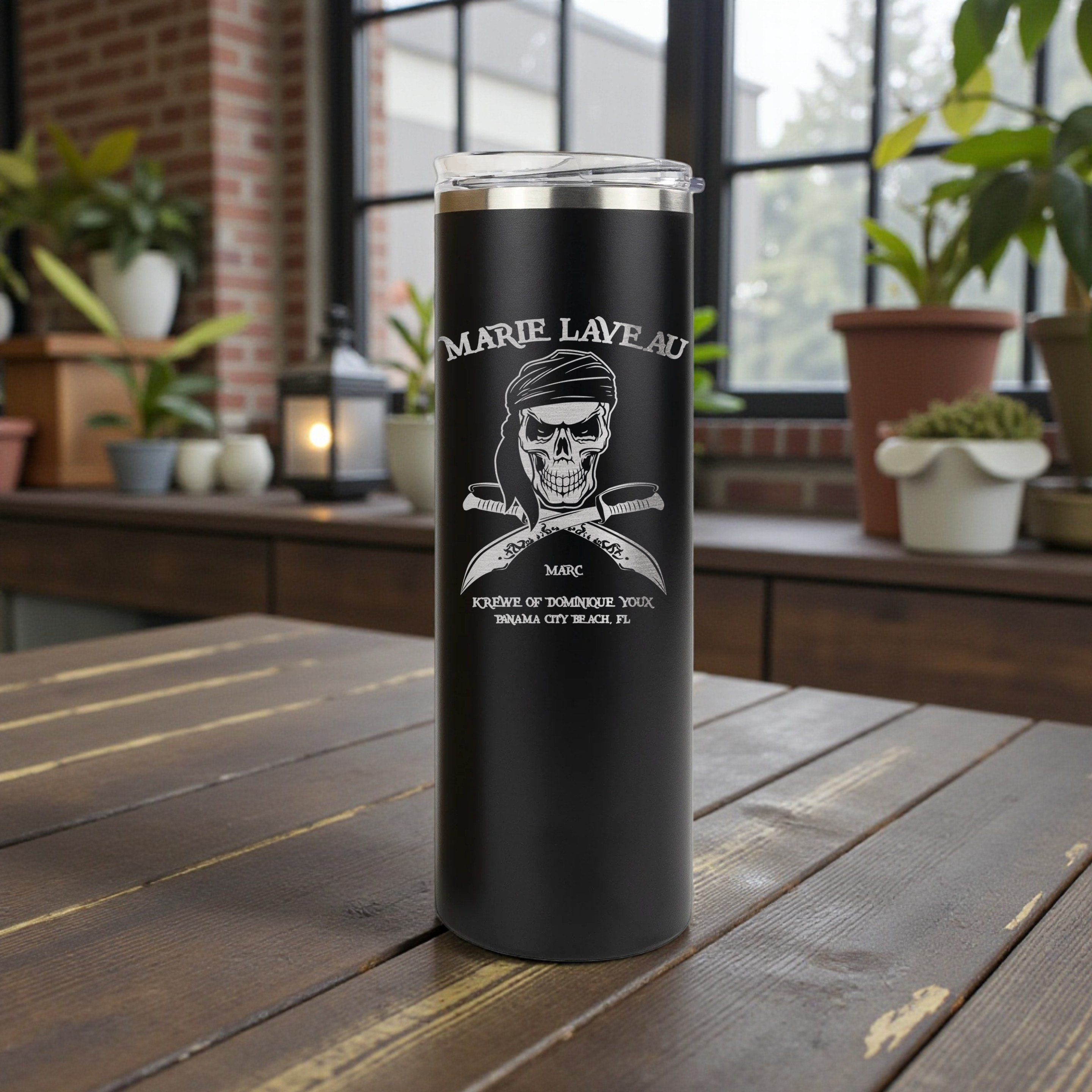 Custom Engraved 20oz Skinny Tumbler - Hogg Brand