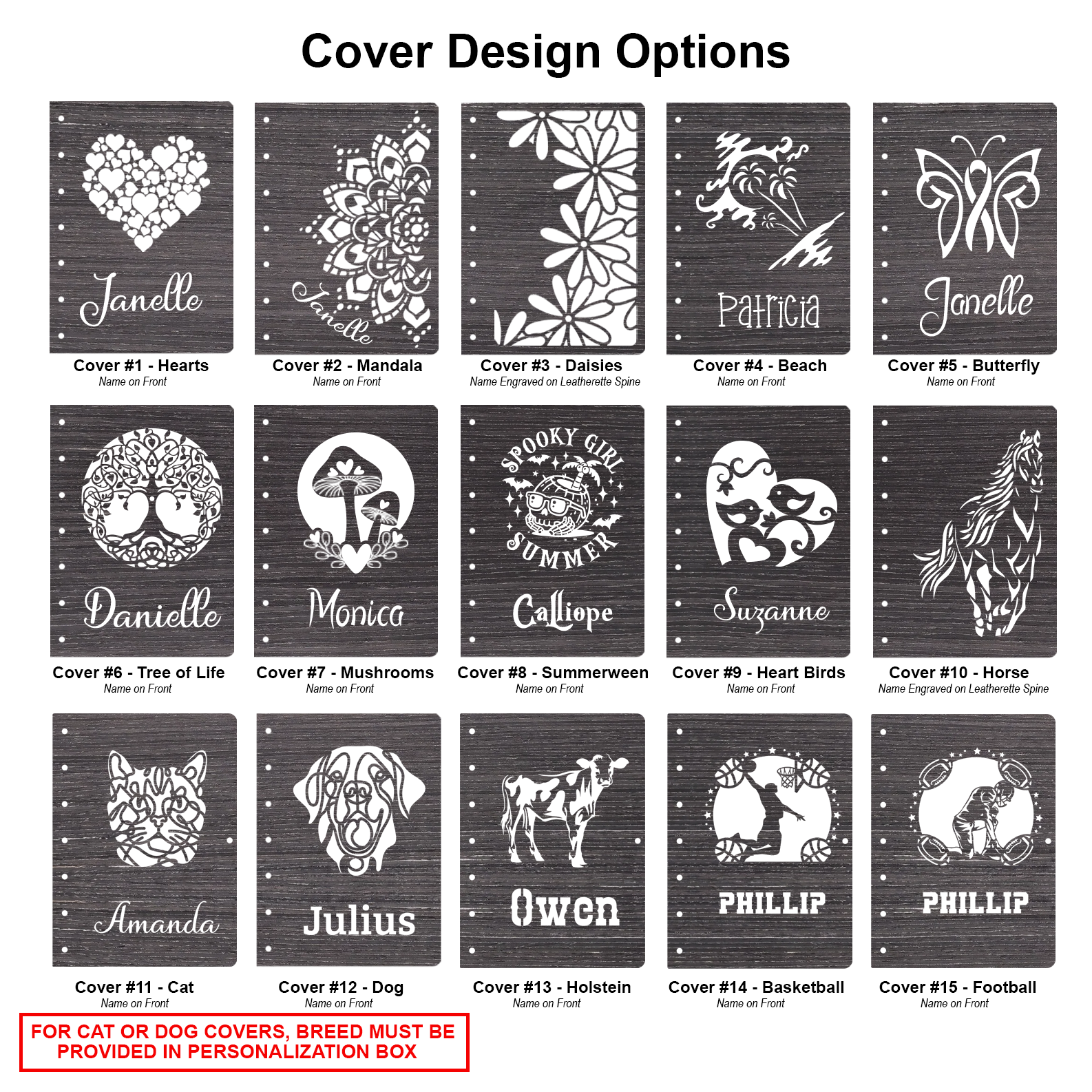 Custom engraved Handcrafted Nitro Wood Diary or Notebook | Customizable and Refillable Journal by Laser & Build Boutique