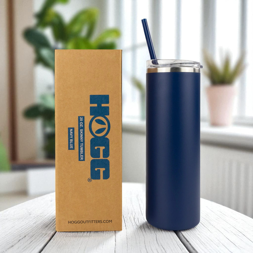 Custom Engraved 20oz Skinny Tumbler - Hogg Brand