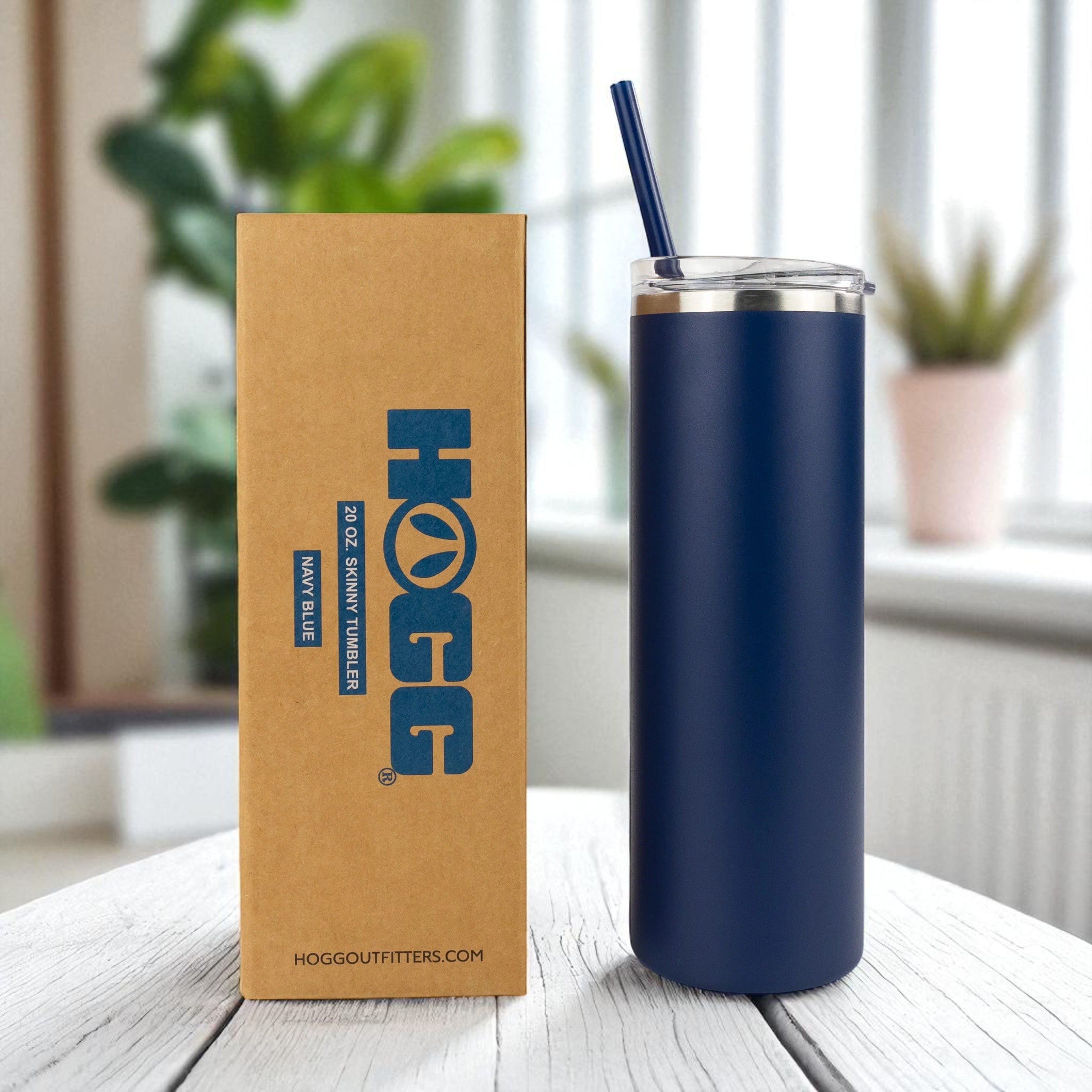 Custom Engraved 20oz Skinny Tumbler - Hogg Brand