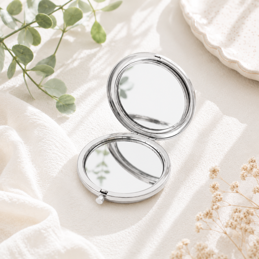 Personalized Cowgirl Compact Mirror