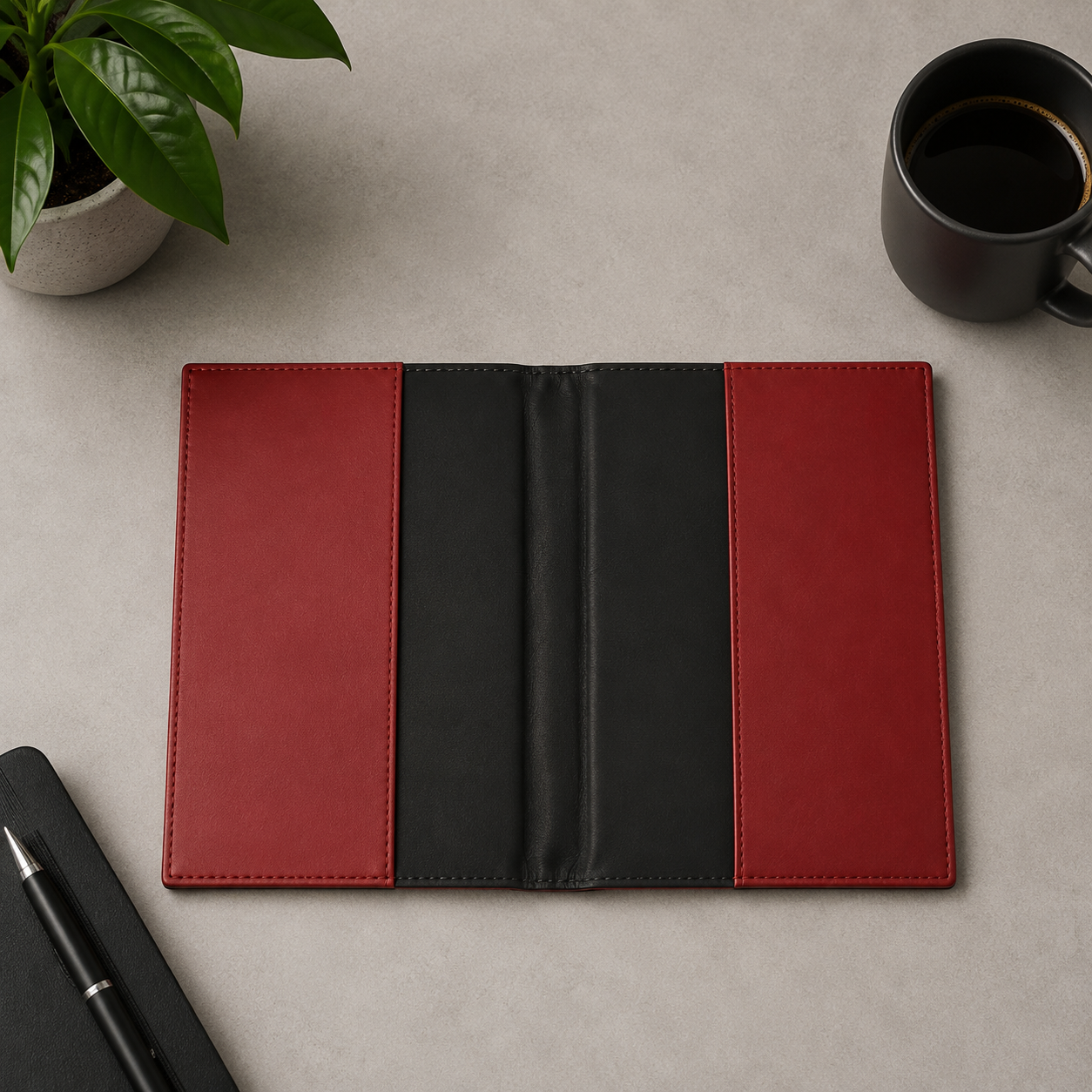 Custom Engraved Laserette® Notebook or Journal | Refillable, Vegan Leather