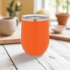 Custom Engraved 12oz Stainless Steel Wine Tumblers - Polar Camel Brand