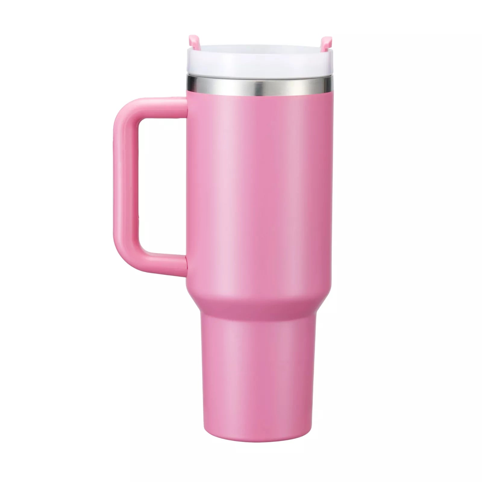 40oz Engraved Bookshelf Tumbler with Handle – Stainless Steel Insulated Cup