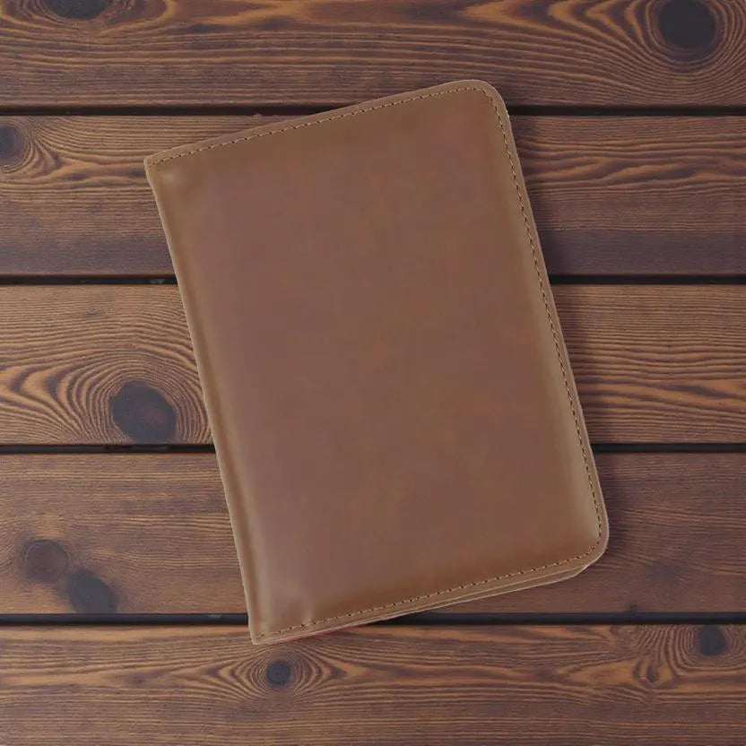 passport holder with card slots and cash storage