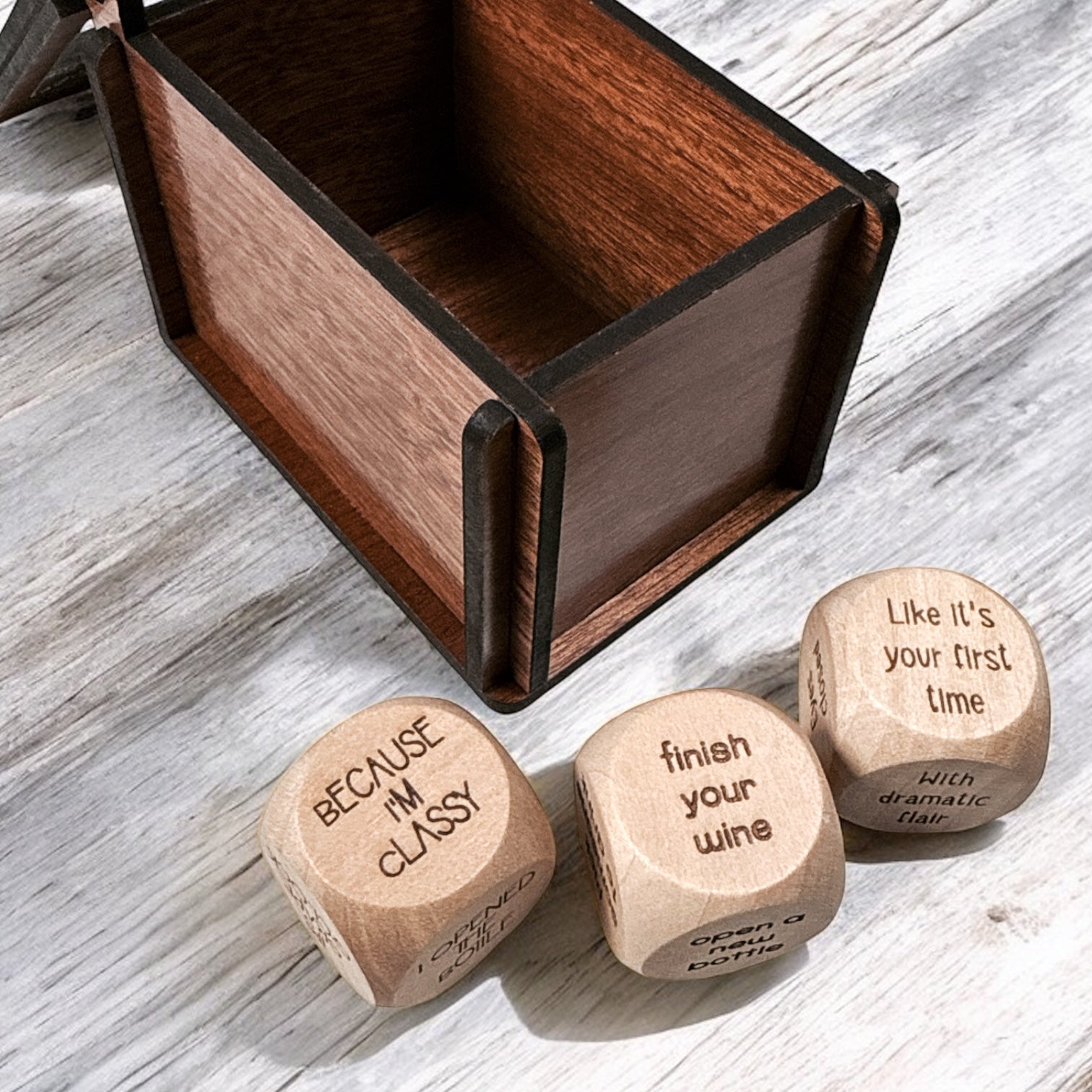 The Sip Set – Funny Wine Dice Drinking Game