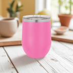 Custom Engraved 12oz Stainless Steel Wine Tumblers - Polar Camel Brand