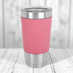 Custom Engraved 20oz Leatherette Tumbler - Polar Camel Brand
