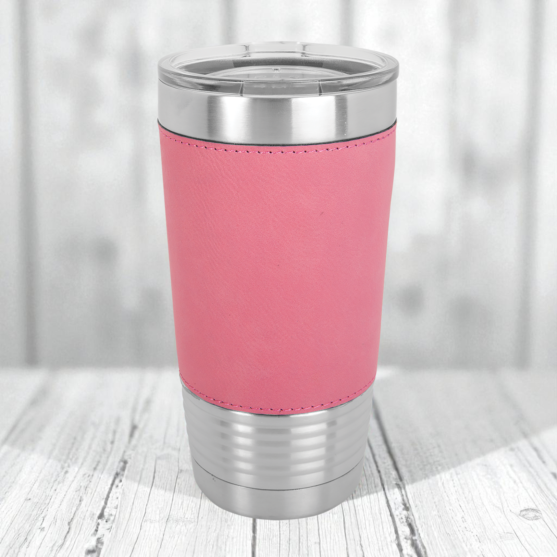 Custom Engraved 20oz Leatherette Tumbler - Polar Camel Brand