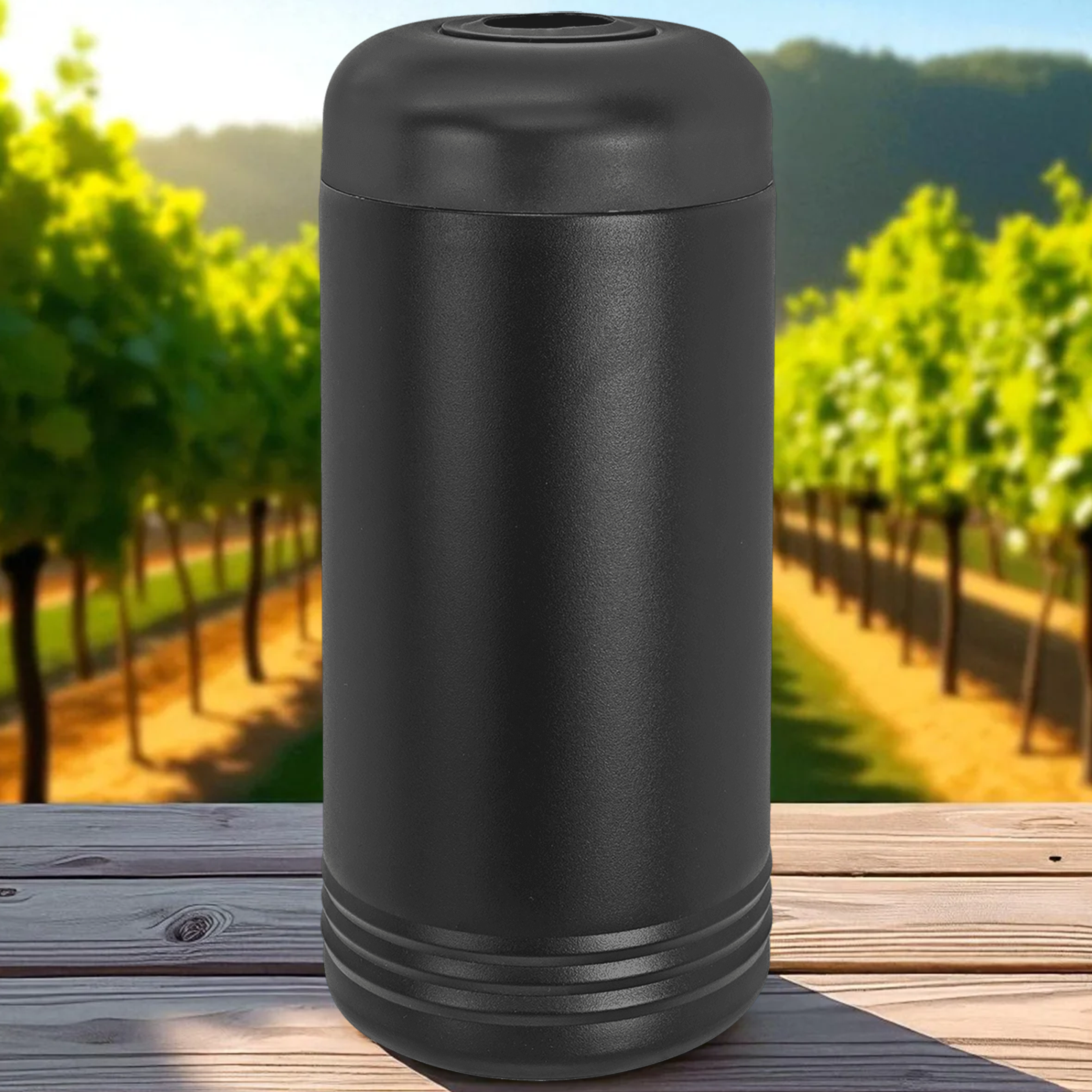 Custom Engraved Insulated Wine Chiller - Polar Camel Brand