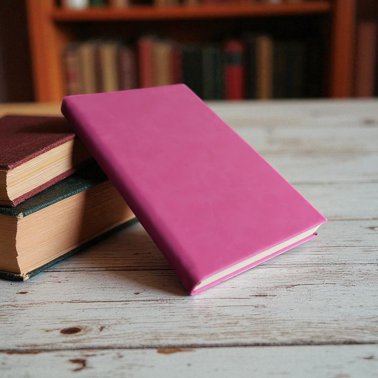Personalized Wine Log Journal – Custom Engraved Leatherette Notebook