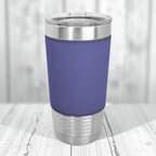 Custom Engraved 20oz Leatherette Tumbler - Polar Camel Brand