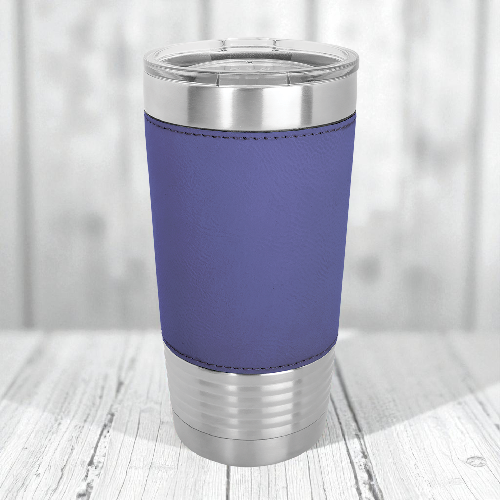 Custom Engraved 20oz Leatherette Tumbler - Polar Camel Brand