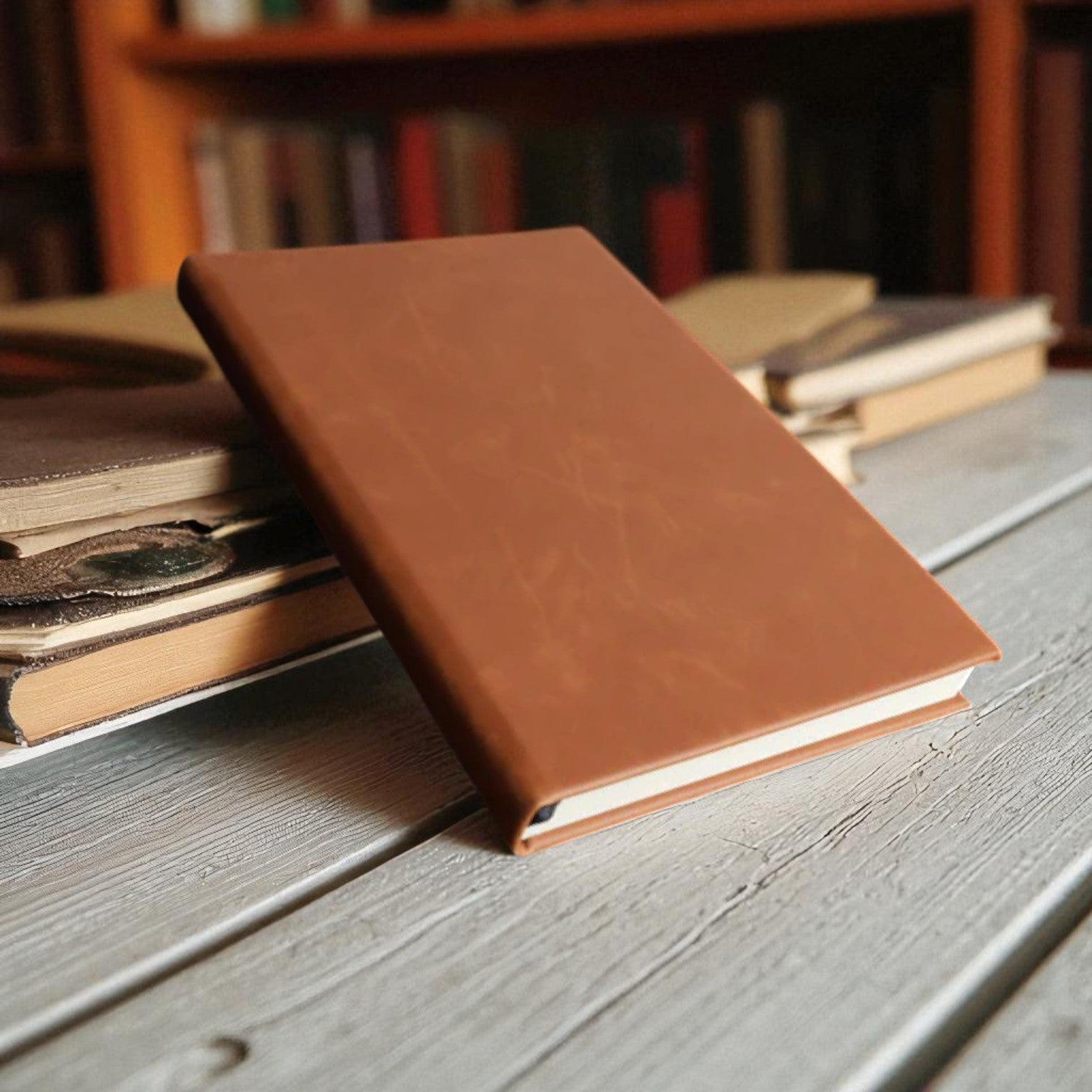 Personalized Wine Log Journal – Custom Engraved Leatherette Notebook