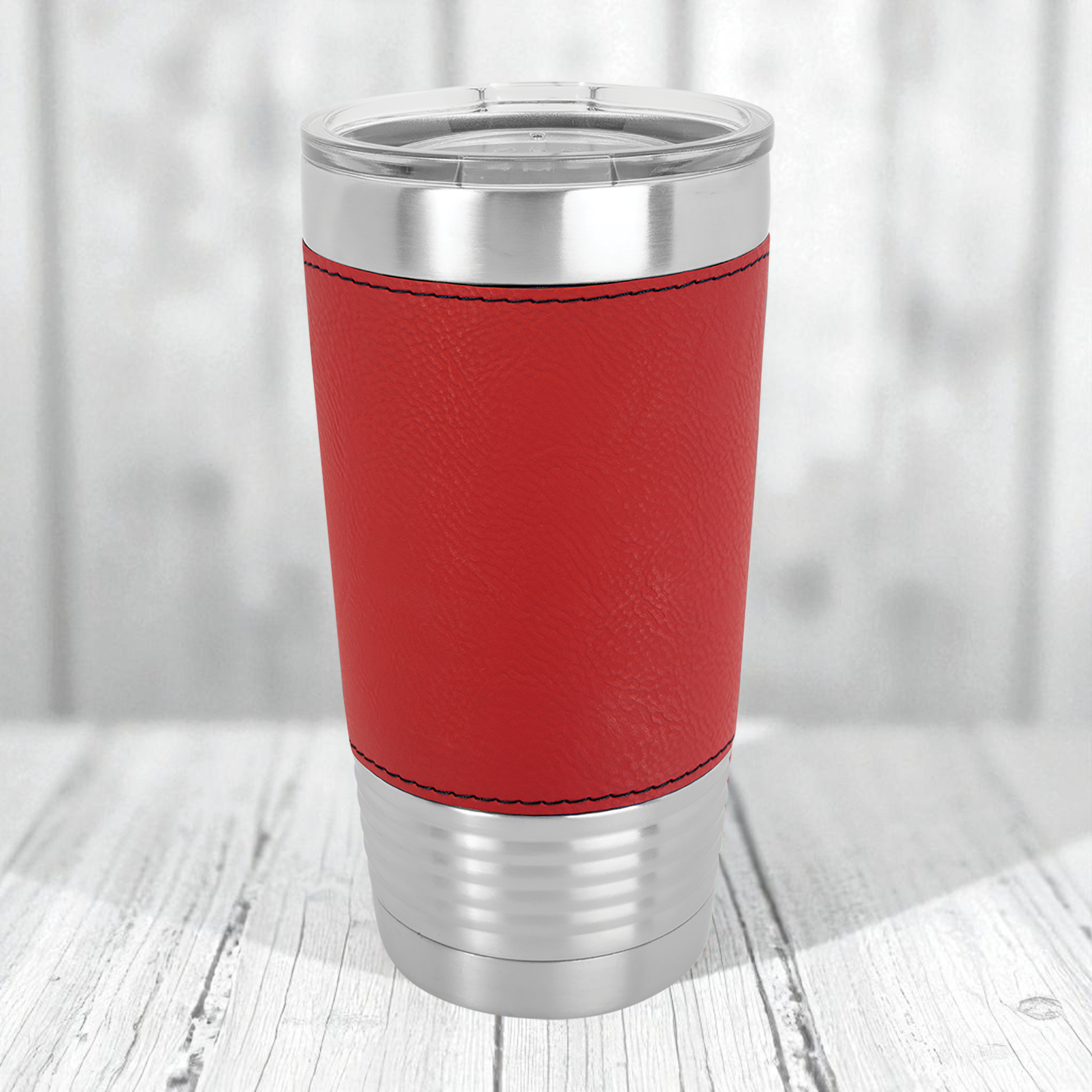 Custom Engraved 20oz Leatherette Tumbler - Polar Camel Brand