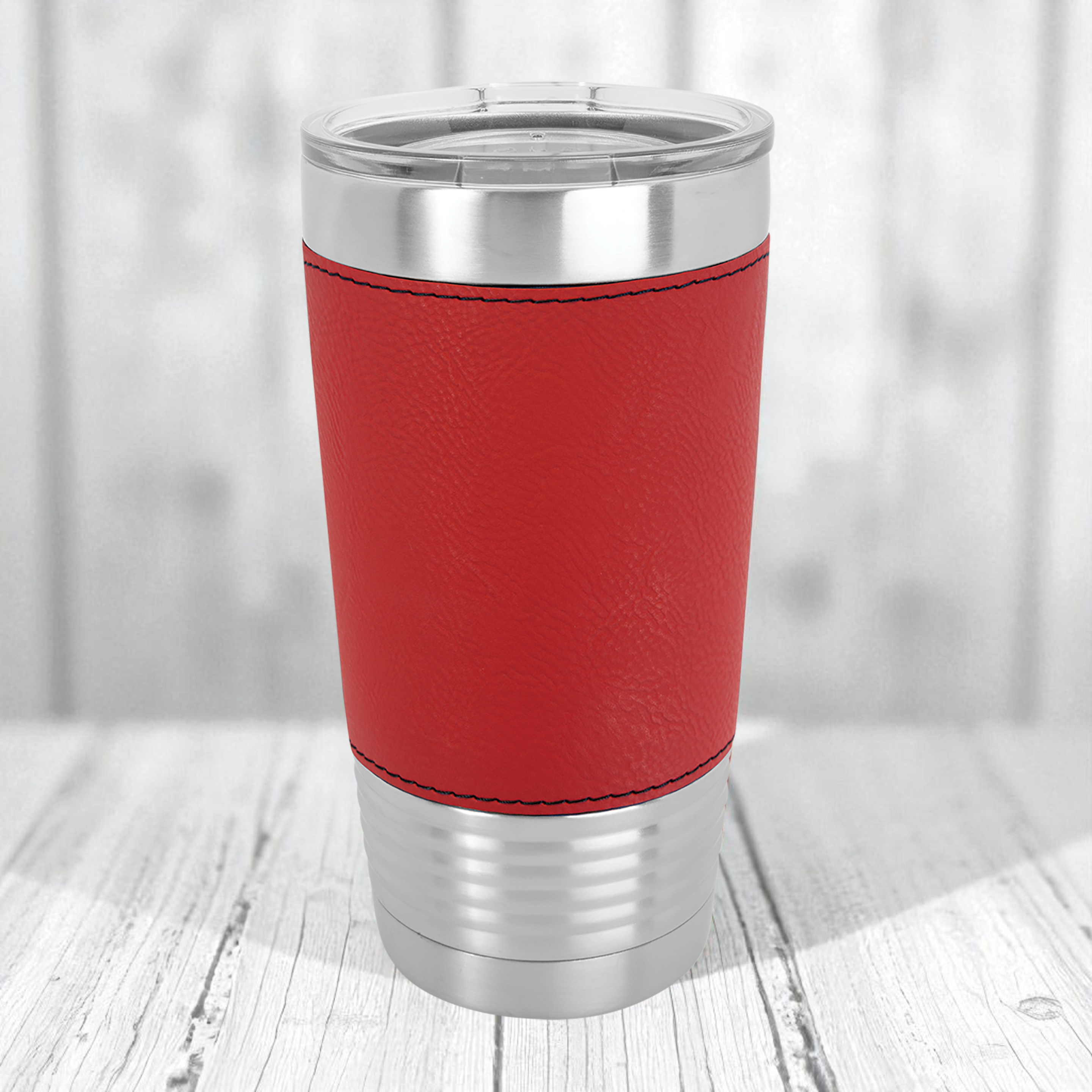 Custom Engraved 20oz Leatherette Tumbler - Polar Camel Brand