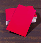 Engraved Metal Business Cards - Set of 50