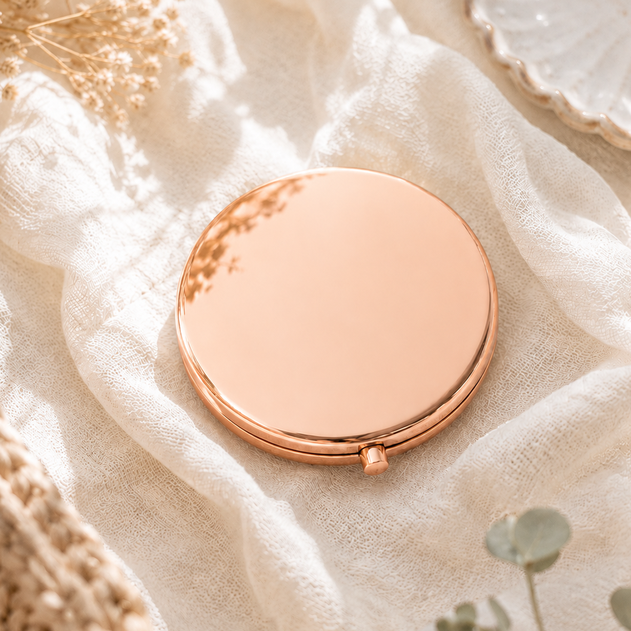 Personalized Cowgirl Compact Mirror