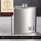 Custom Engraved Stainless Steel Flask