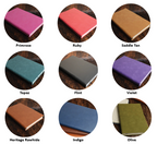 Engraved Leatherette Notebooks