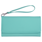 Personalized Wristlet Wallet | Custom Engraved Leatherette RFID Wallet