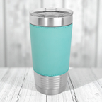 Custom Engraved 20oz Leatherette Tumbler - Polar Camel Brand