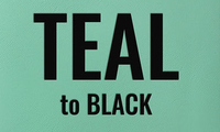 Teal to Black