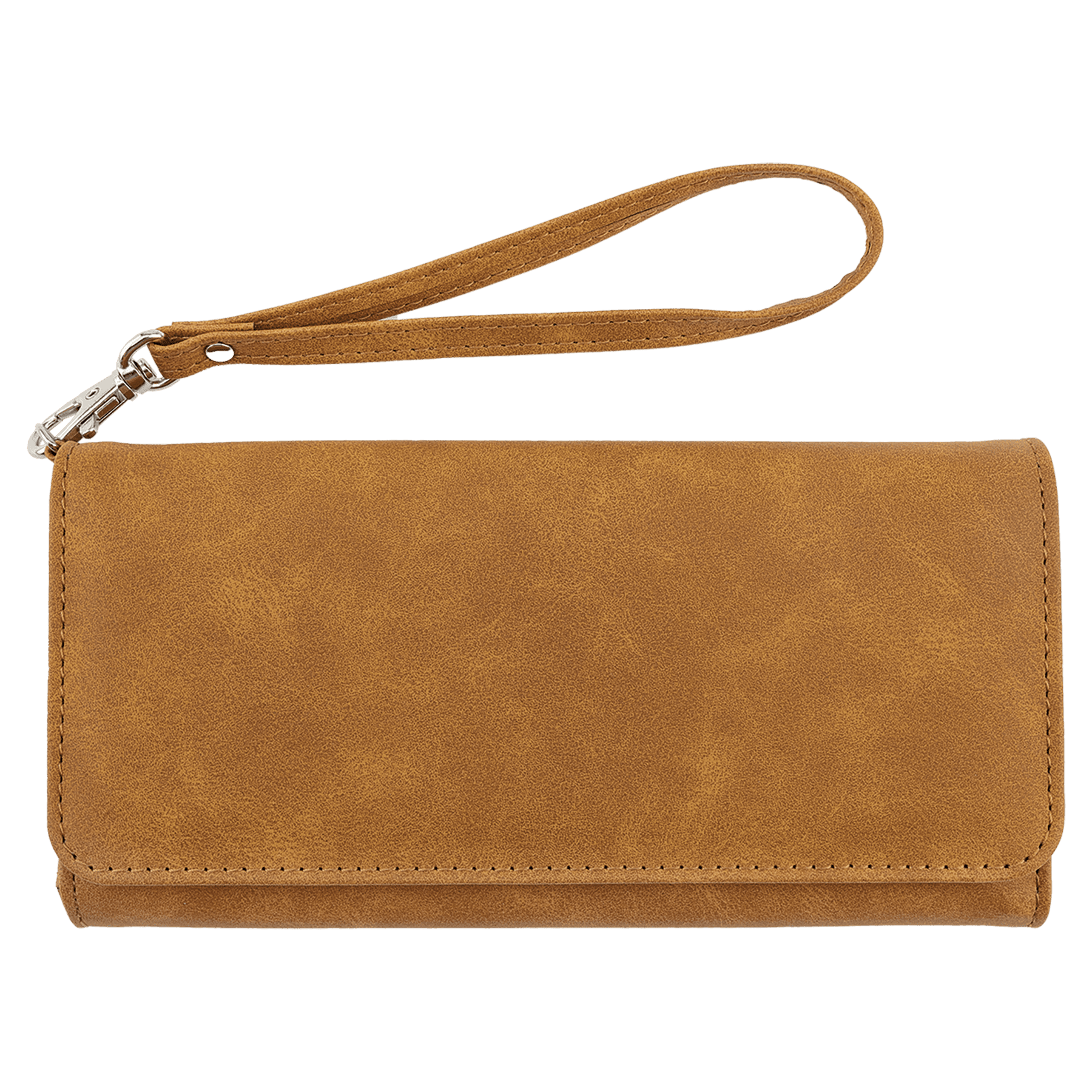 Custom Engraved Leatherette RFID Wristlet Wallet