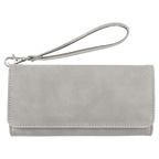 Custom Engraved Leatherette RFID Wristlet Wallet