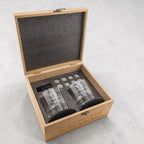 Whiskey Gift Set | Personalized Rocks Glasses & Stones