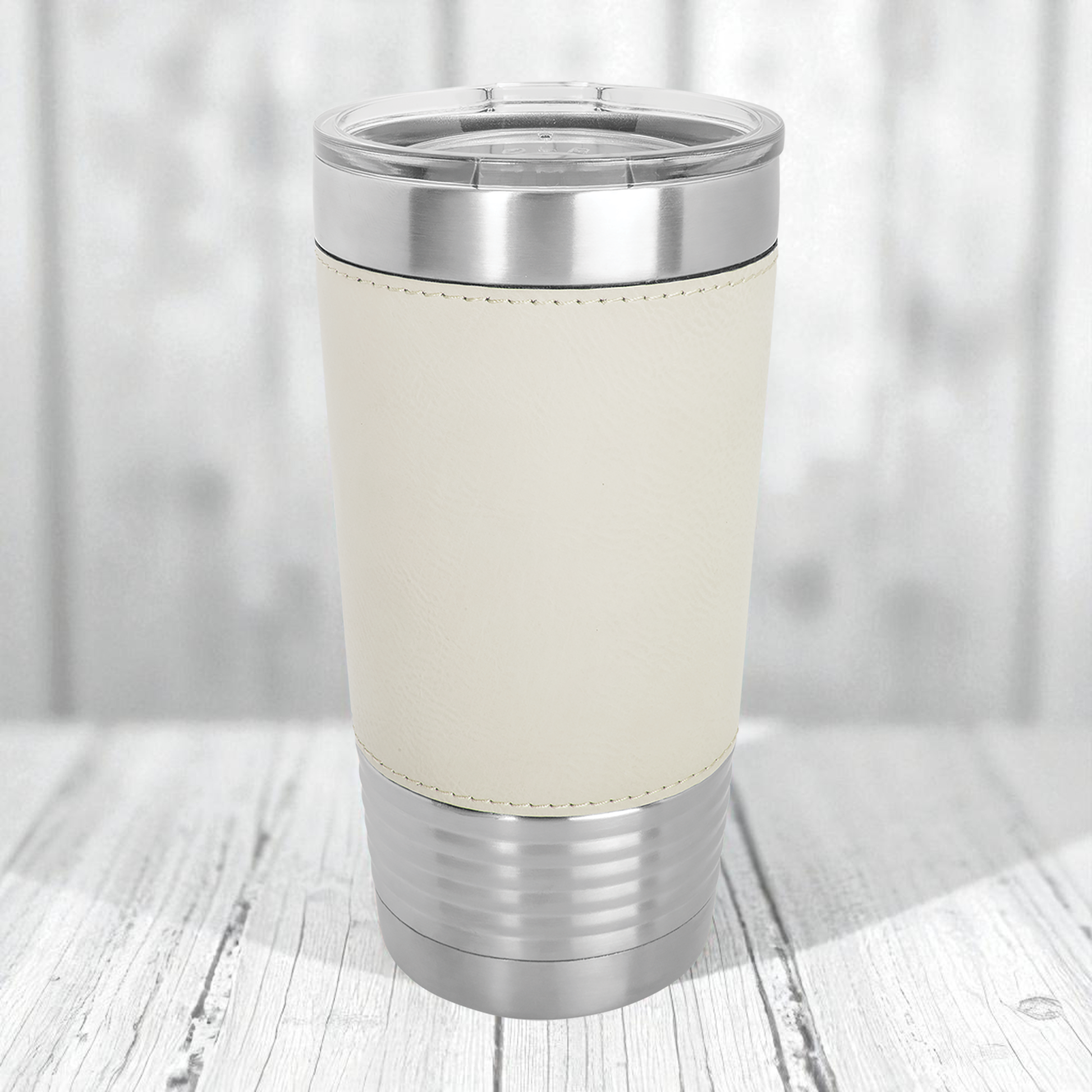 Custom Engraved 20oz Leatherette Tumbler - Polar Camel Brand