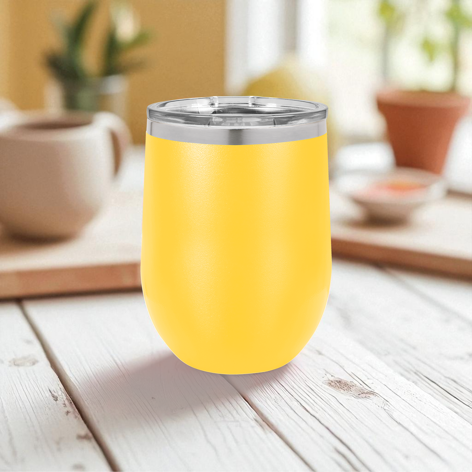 Custom Engraved 12oz Stainless Steel Wine Tumblers - Polar Camel Brand