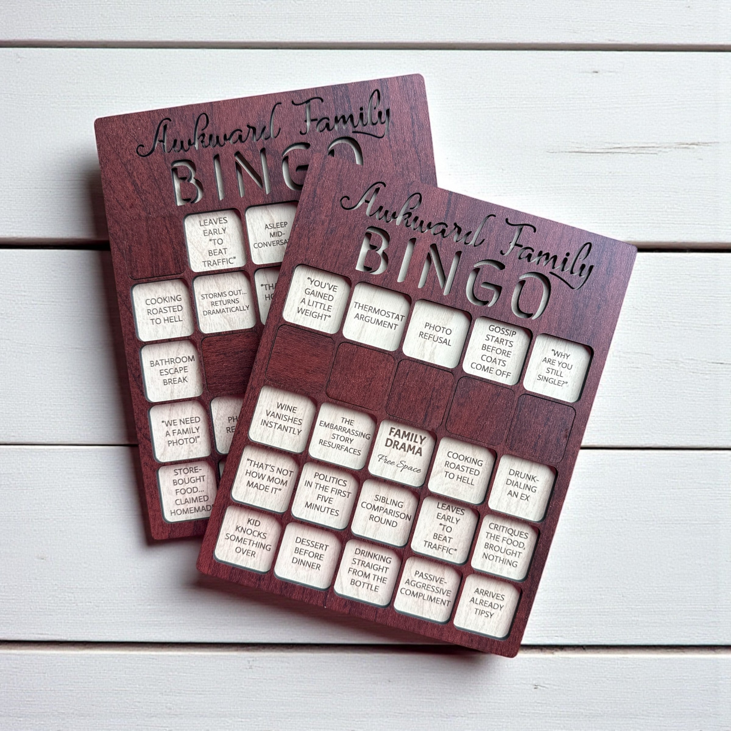 Awkward Family BINGO – The Hilariously Honest Holiday Game