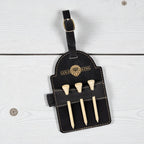 Leatherette Golf Tee Holder – Custom Engraved