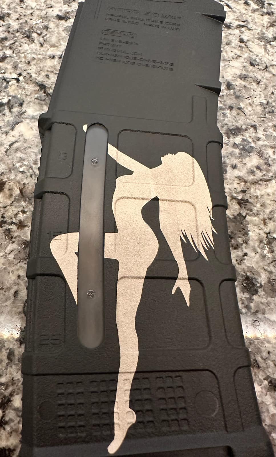 Laser Engraved PMAGs