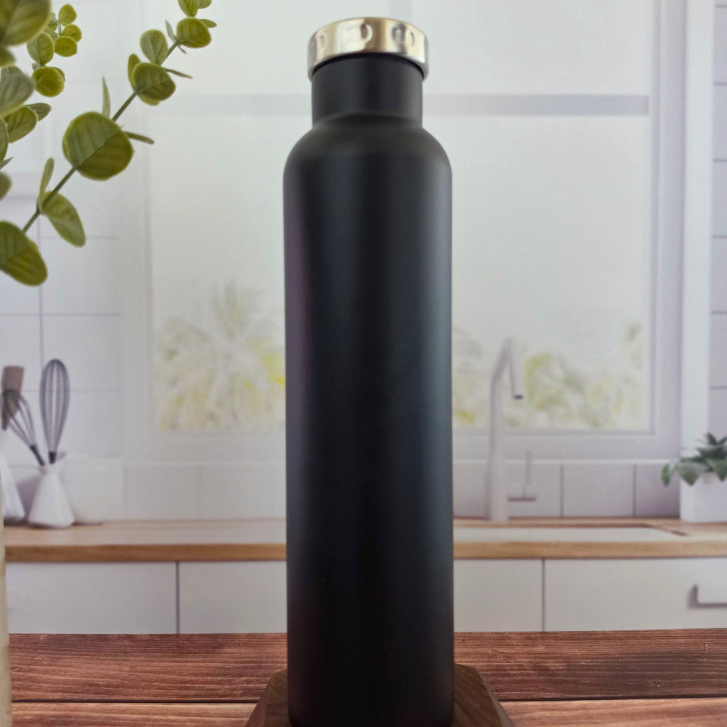 Personalized stainless steel wine growler for winery and wedding gifts