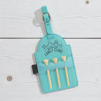 Leatherette Golf Tee Holder – Custom Engraved